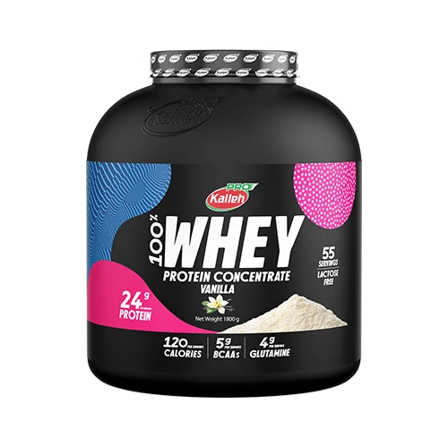 مکمل پروتئین وی وانیلی 1800 گرم